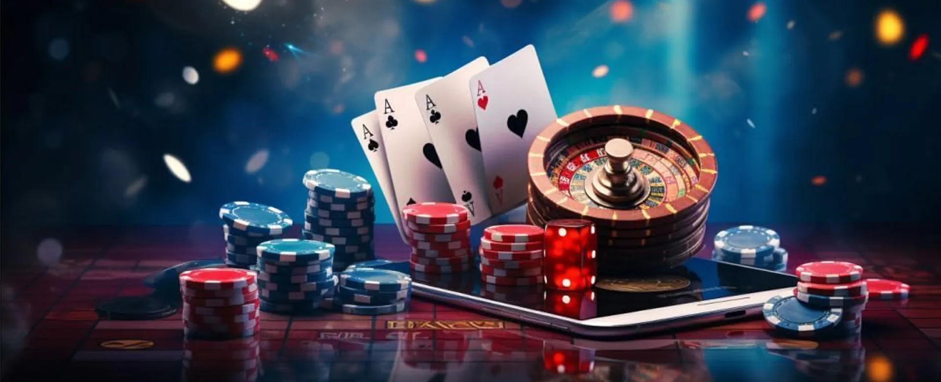 Nustar Event themed background with 747 Live Casino promotions